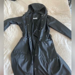 Rains Jacket Anorak with belt size small